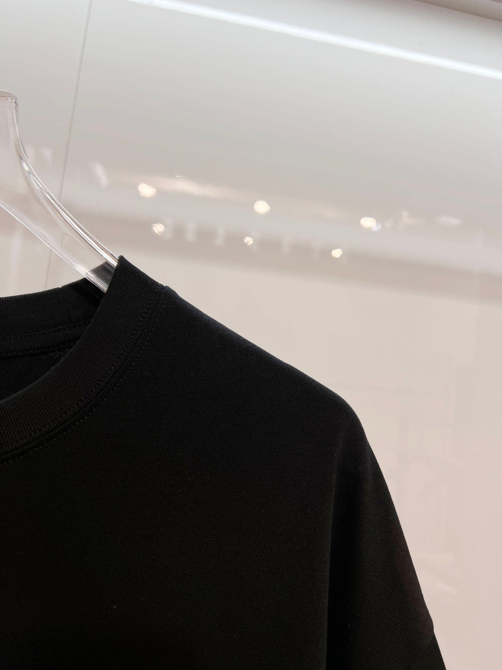 Wheat ear embroidered letter logo t-shirt
