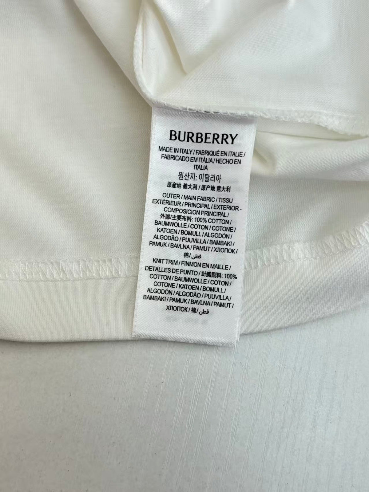 Plaid embroidered short sleeved T-shirt
