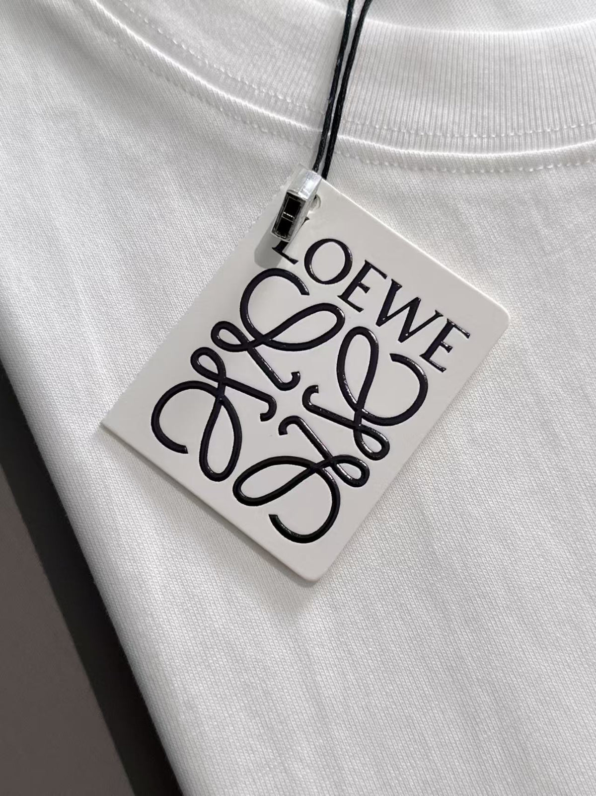 New embroidered letter T-shirt