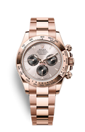 Chronograph -Silver Dial - Rosegold 904L Steel - Quartz- 40mm