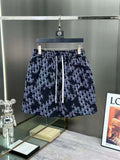 Tie-Dye Denim Shorts