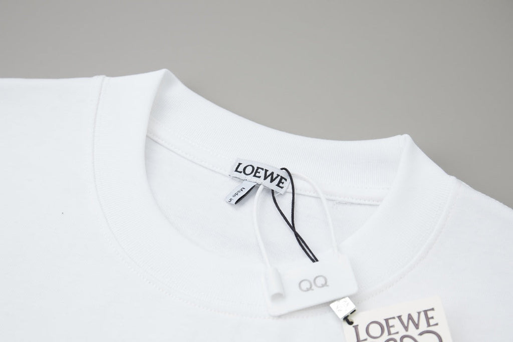 Early spring new patch embroidered letter T-shirt