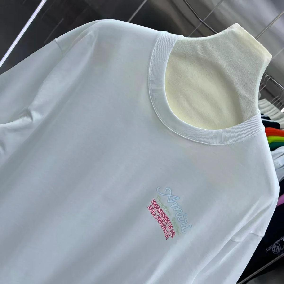 New printed short sleeved T-shirt