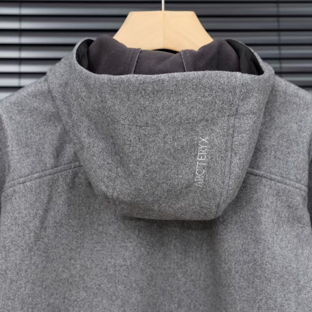 Hot selling embroidered hooded jacket