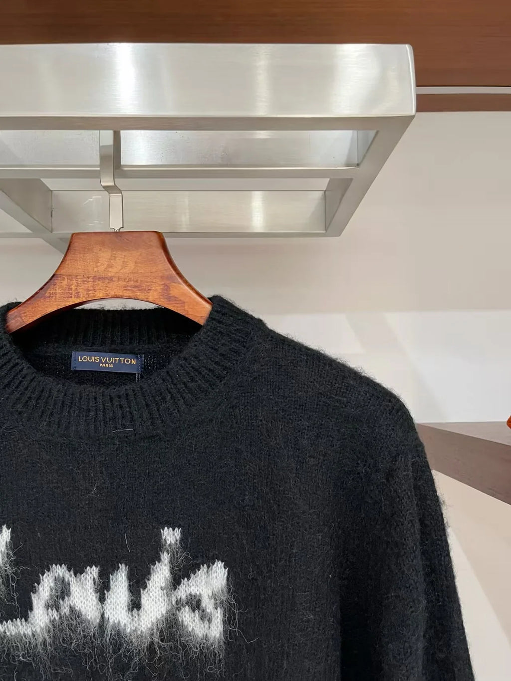 New mohair jacquard sweater