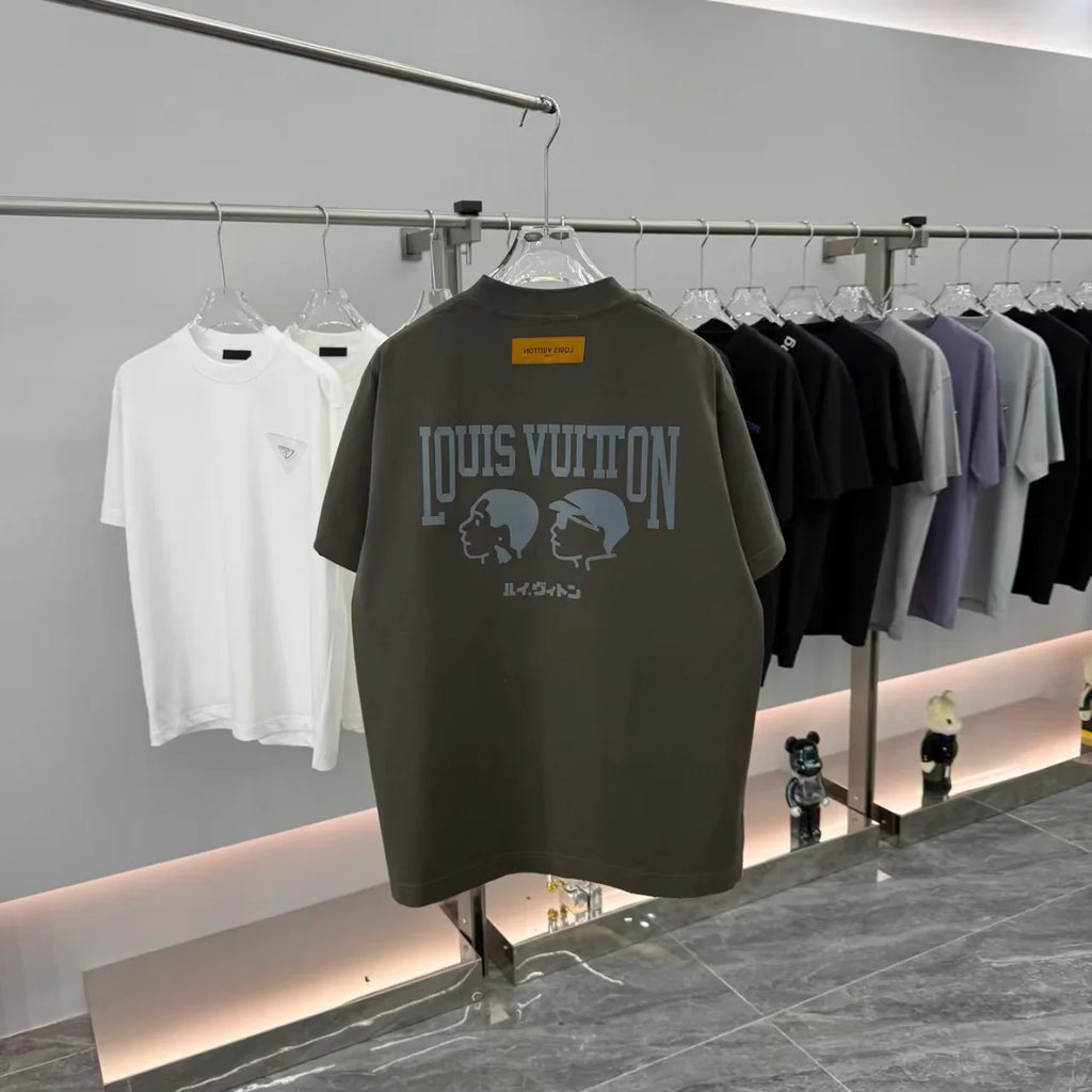 New flocking short sleeved T-shirt