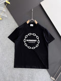 Summer new round neck fashionable short sleeved T-shirt