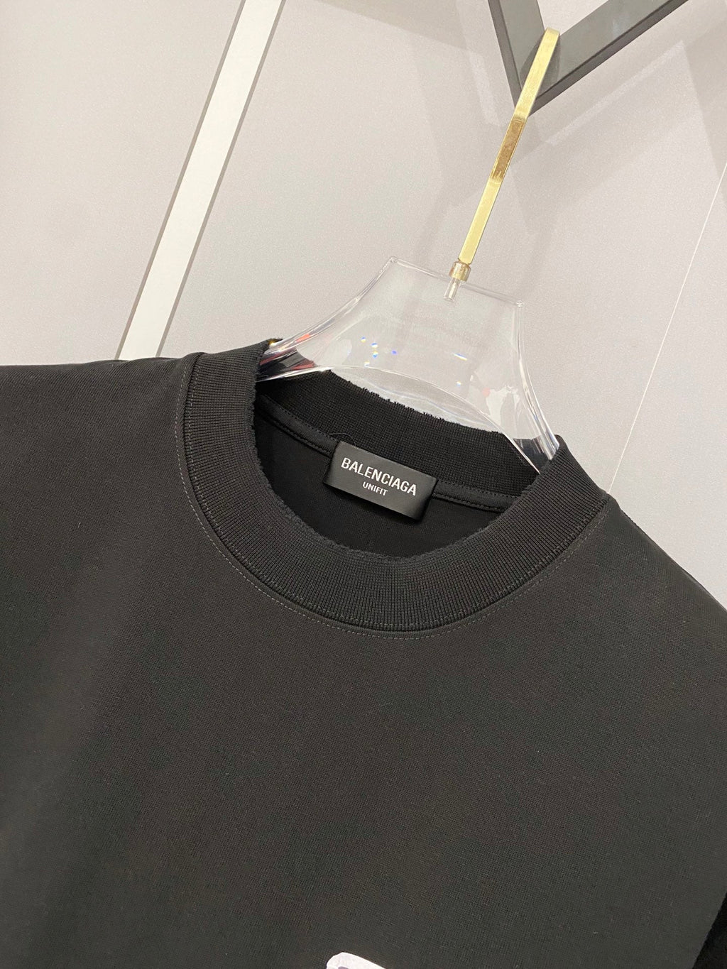 Classic letter printed pure cotton T-shirt -2