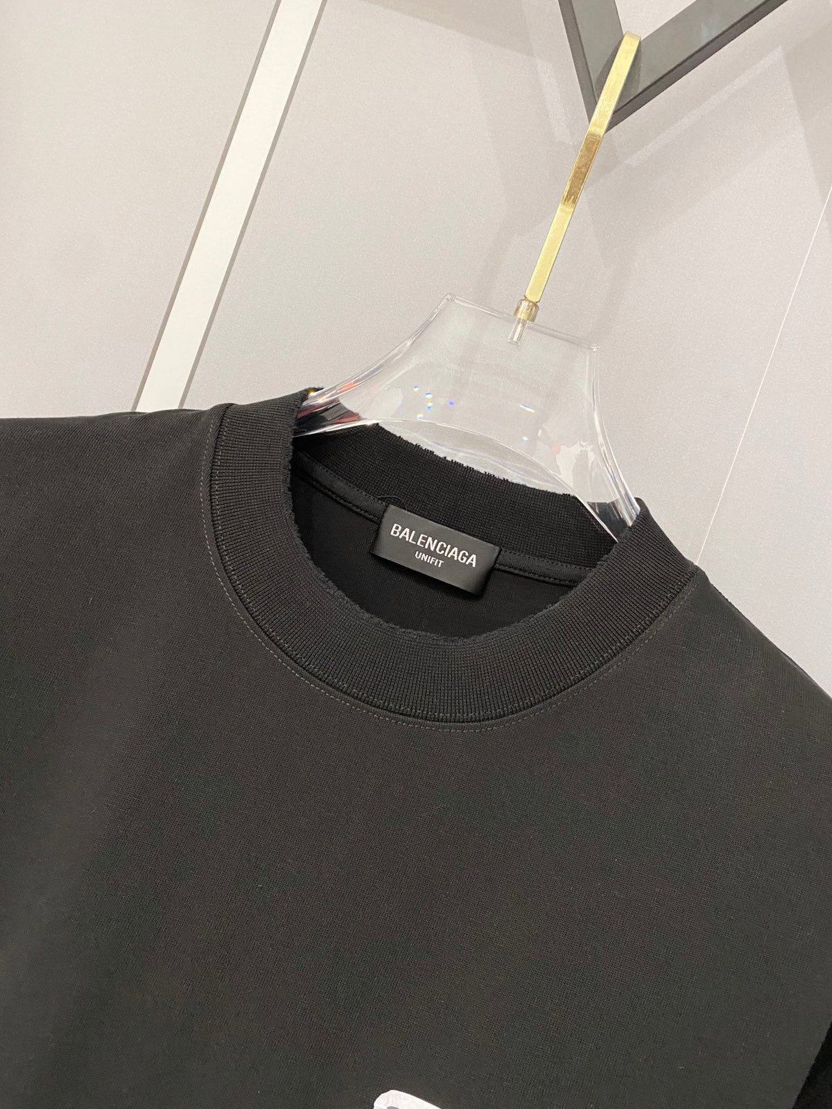 Classic letter printed pure cotton T-shirt -2