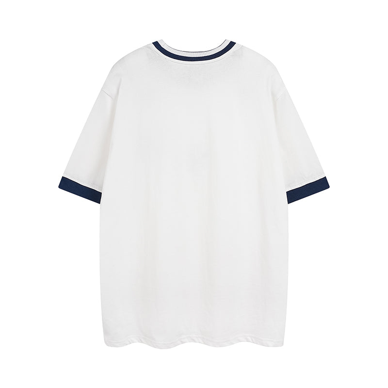 Latest Summer Logo Embroidered T-shirt