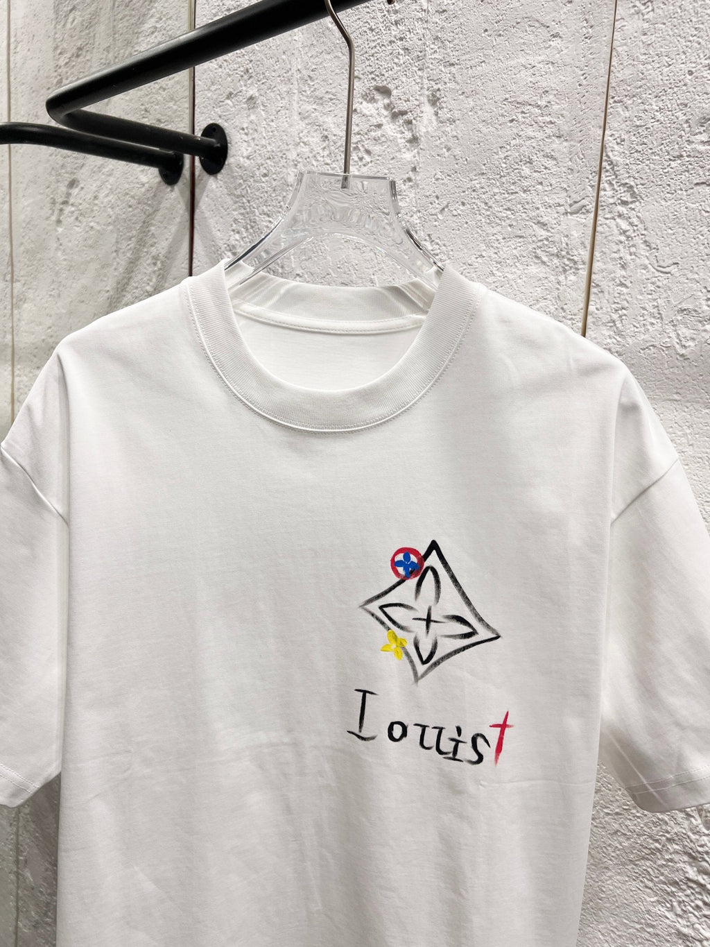 Loose hand drawn T-shirt -9