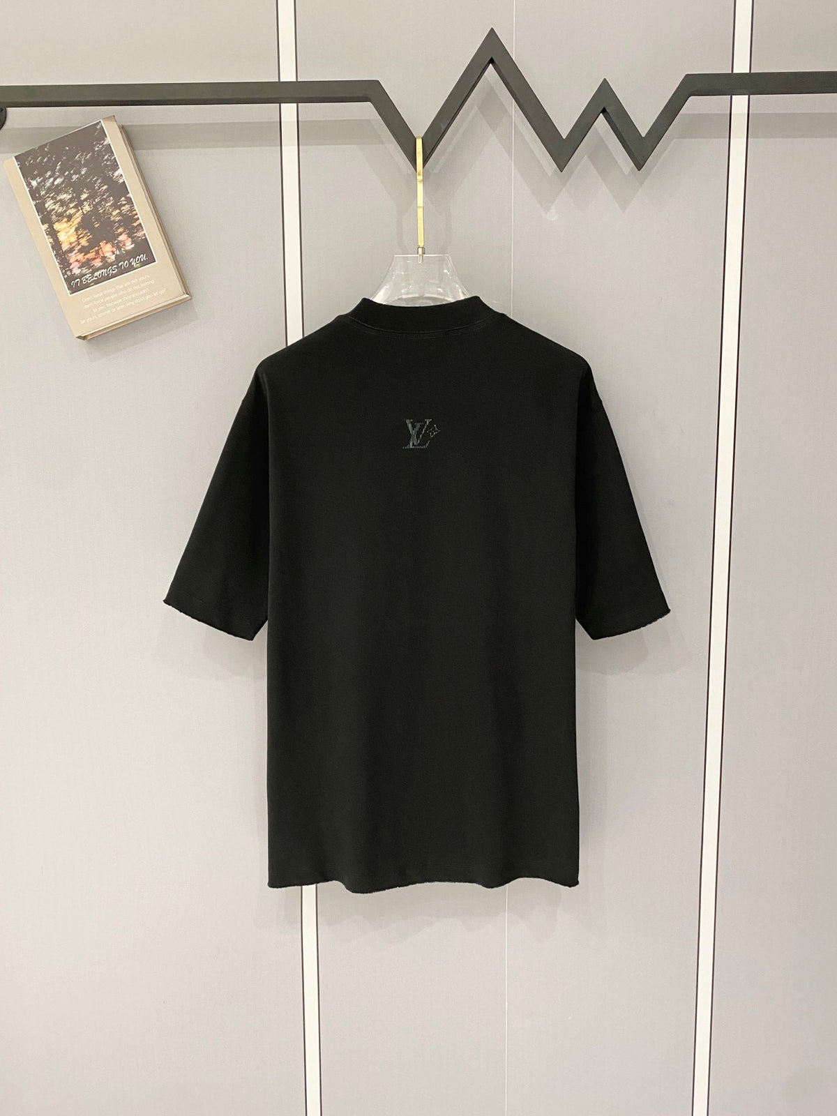 Classic letter printed pure cotton T-shirt -011