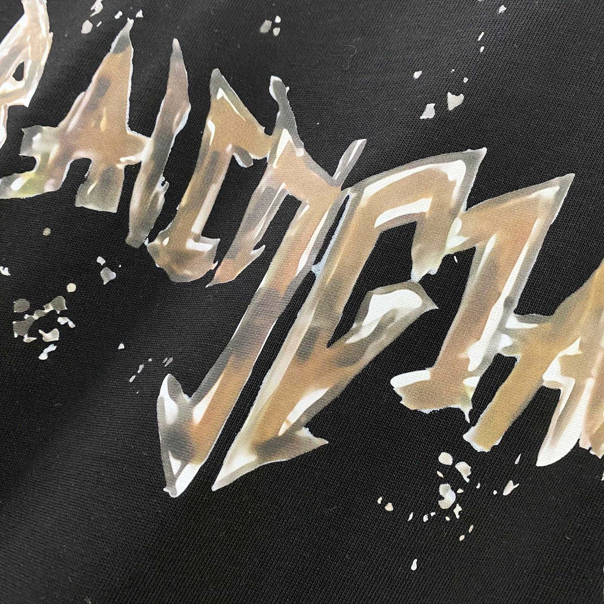 Chest sticker printed logo round neck short sleeved T-shirt 2