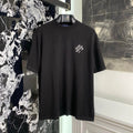 Brooch Detail Embroidered T-Shirt