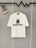 Classic letter printed pure cotton T-shirt -3