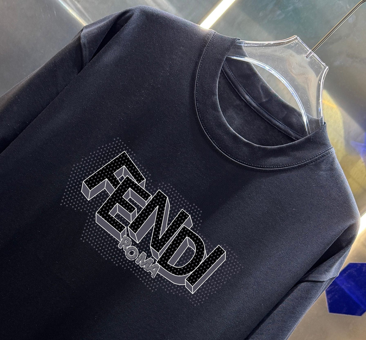 Classic printing technique for spring and summer new short sleeved t-shirts