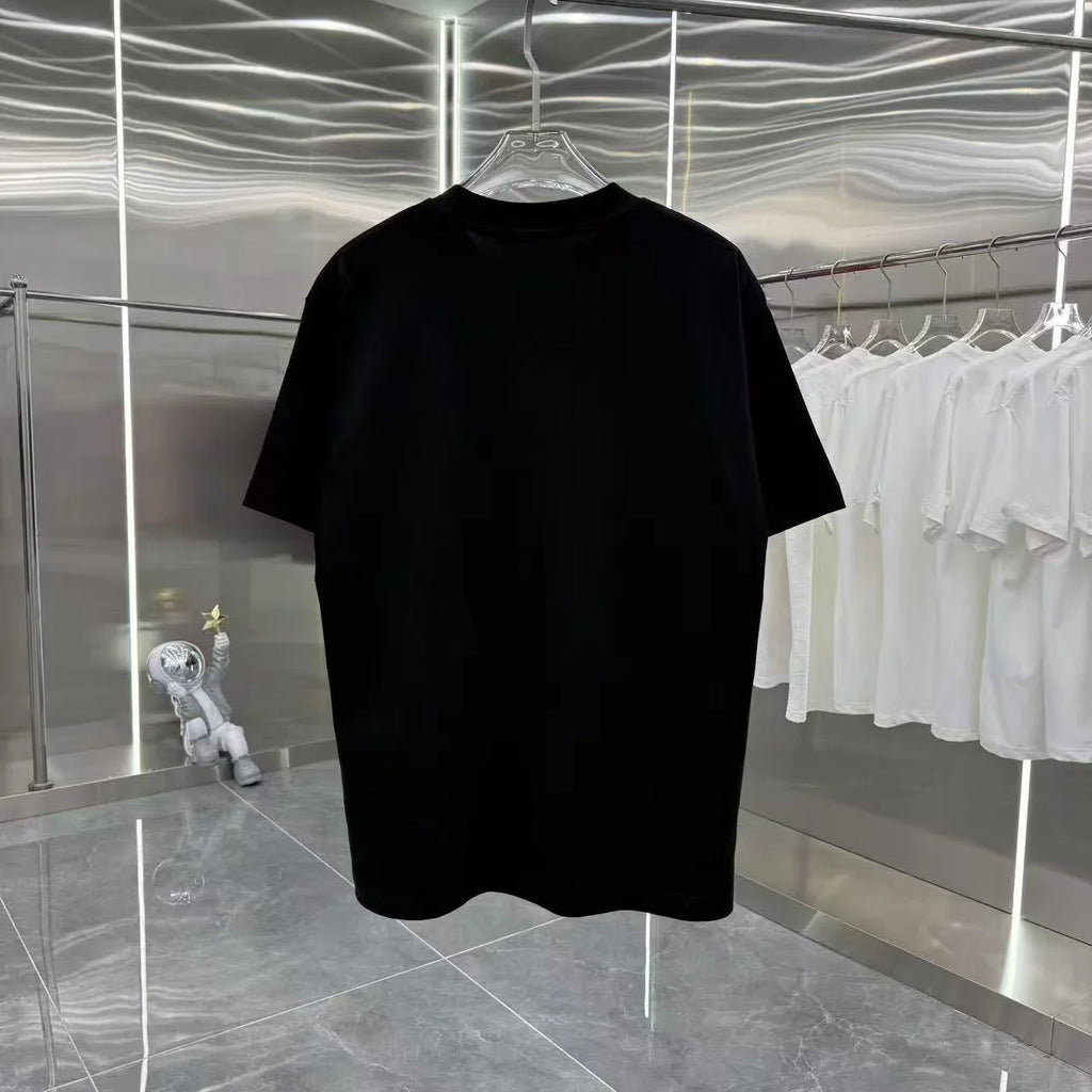 Letter embroidered t-shirt