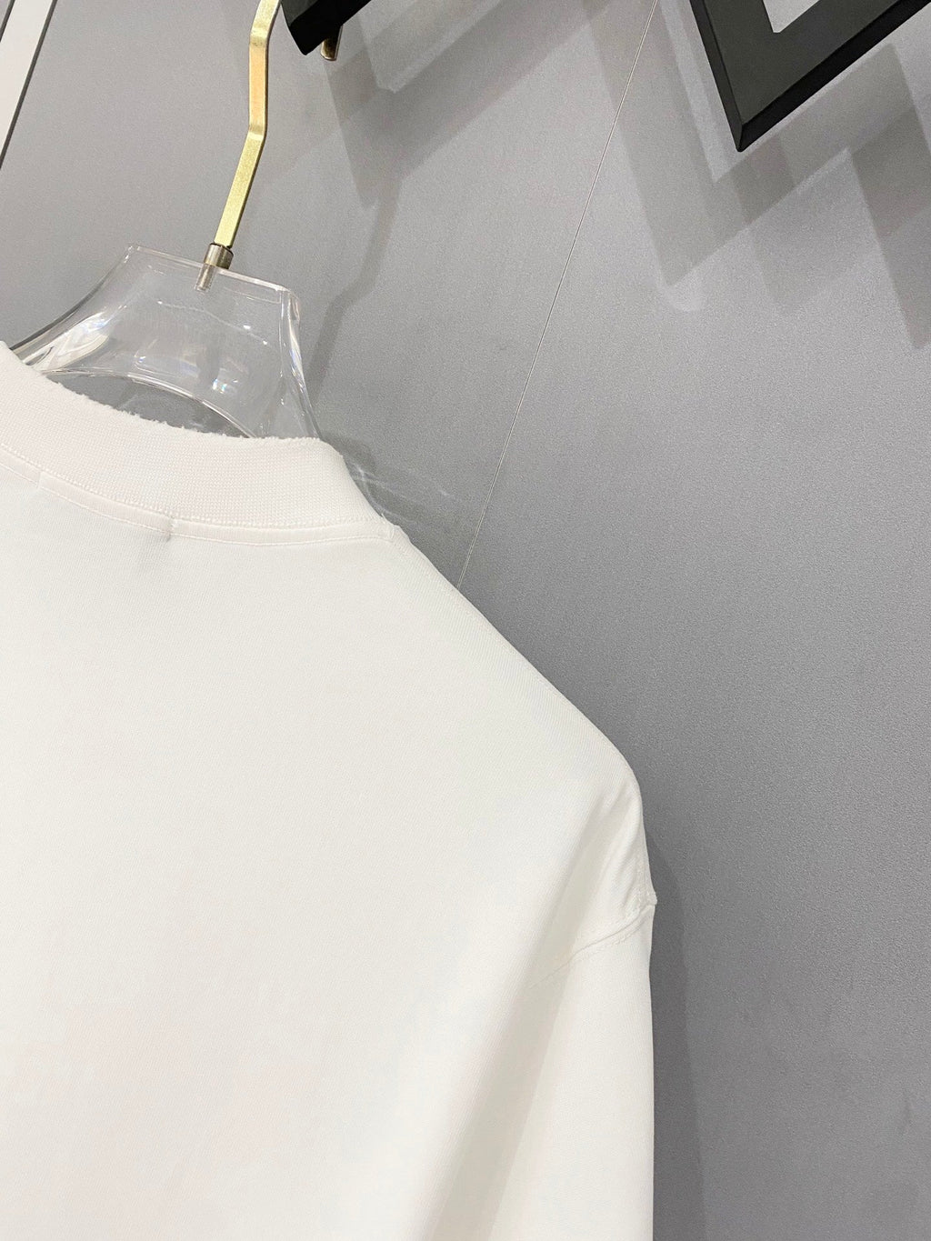 Classic letter printed pure cotton T-shirt -9
