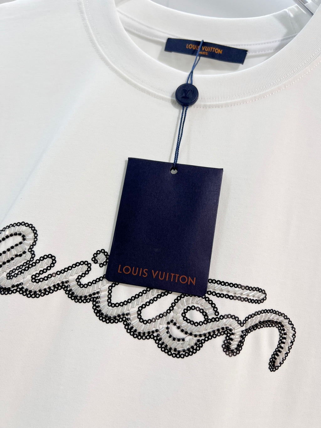 Heavy Industry Bead Letter T-shirt