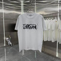 Letter embroidered t-shirt