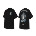Letter printed short sleeved shirt