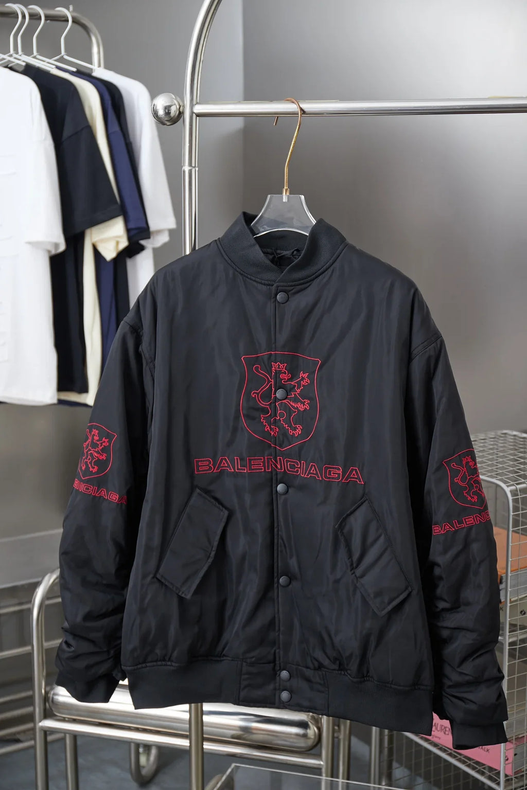 Embroidered baseball flying cotton jacket