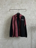 New fake two-piece checkered shirt with spliced long sleeves