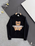 New printed pullover round neck hoodie