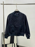 New embossed baseball jacket