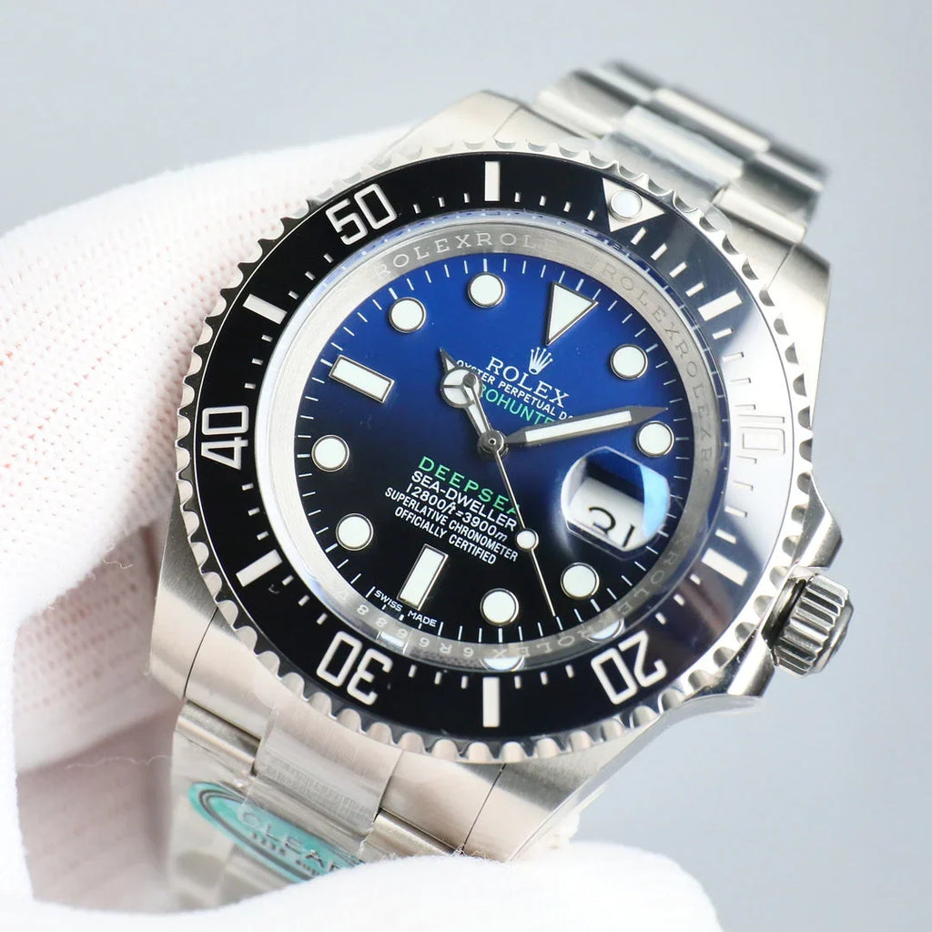 C-Factory -Blue Silver -White 904L Steel - Automatic - 43mm