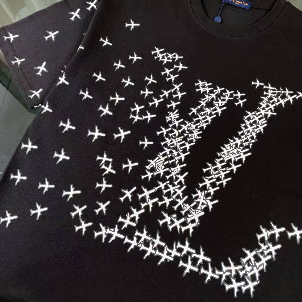 Airplane Print T-Shirt