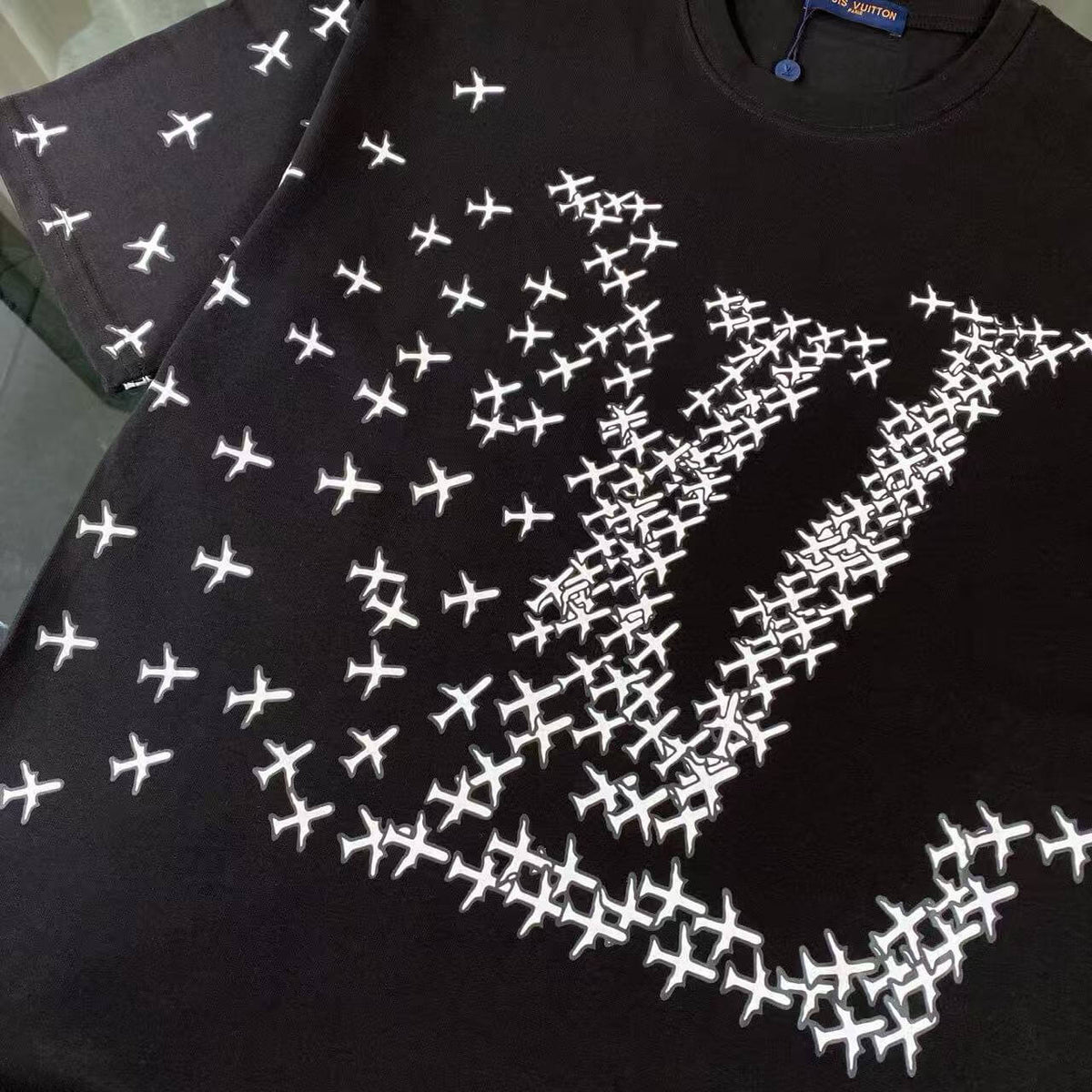 Airplane Print T-Shirt