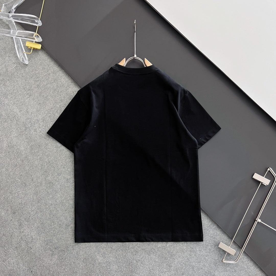 270g heavy-duty high-end pure cotton short sleeved T-shirt