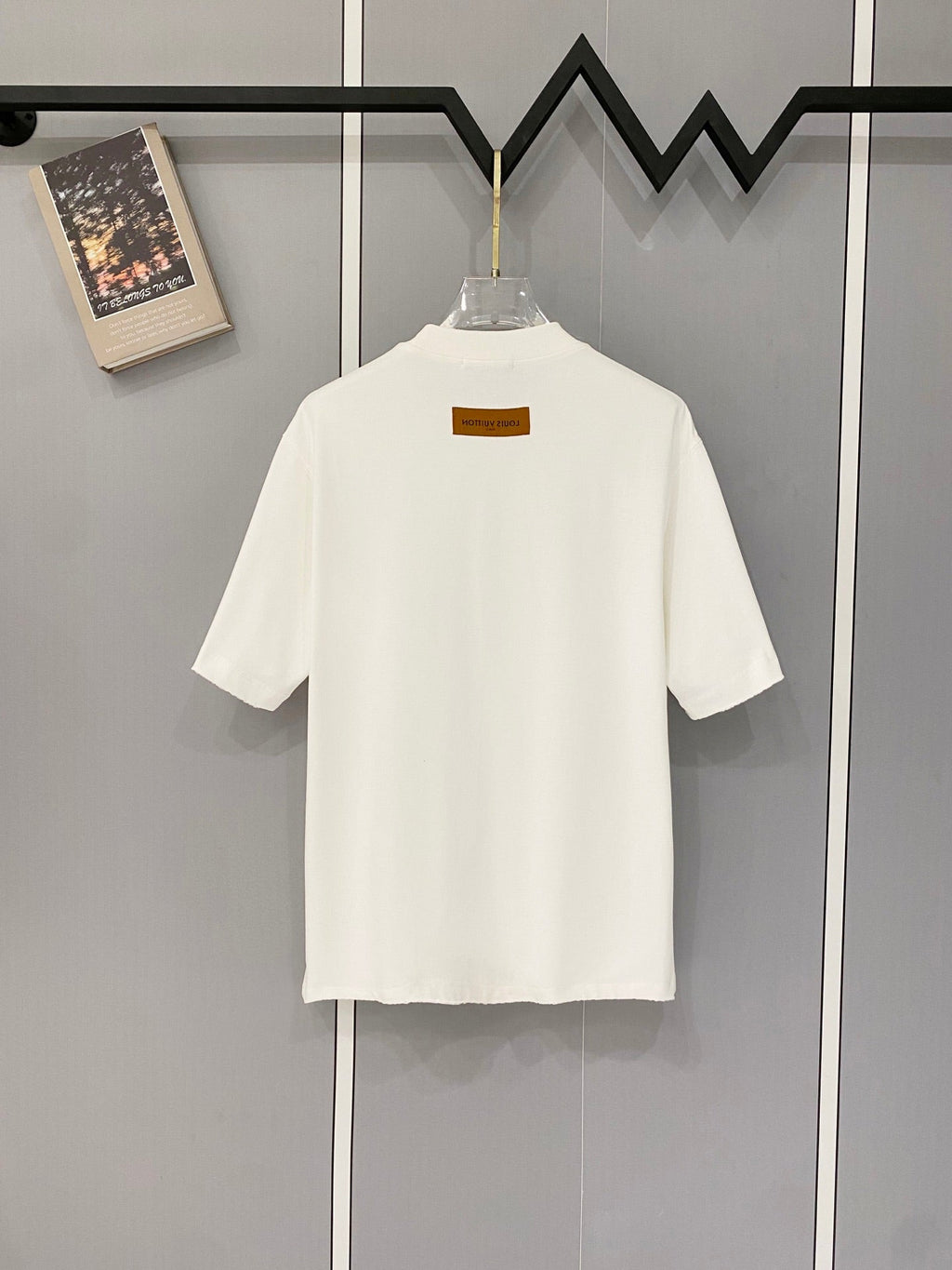 Classic letter printed pure cotton T-shirt