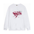 New printed letter couple style round neck pullover sports and leisure printed hoodie