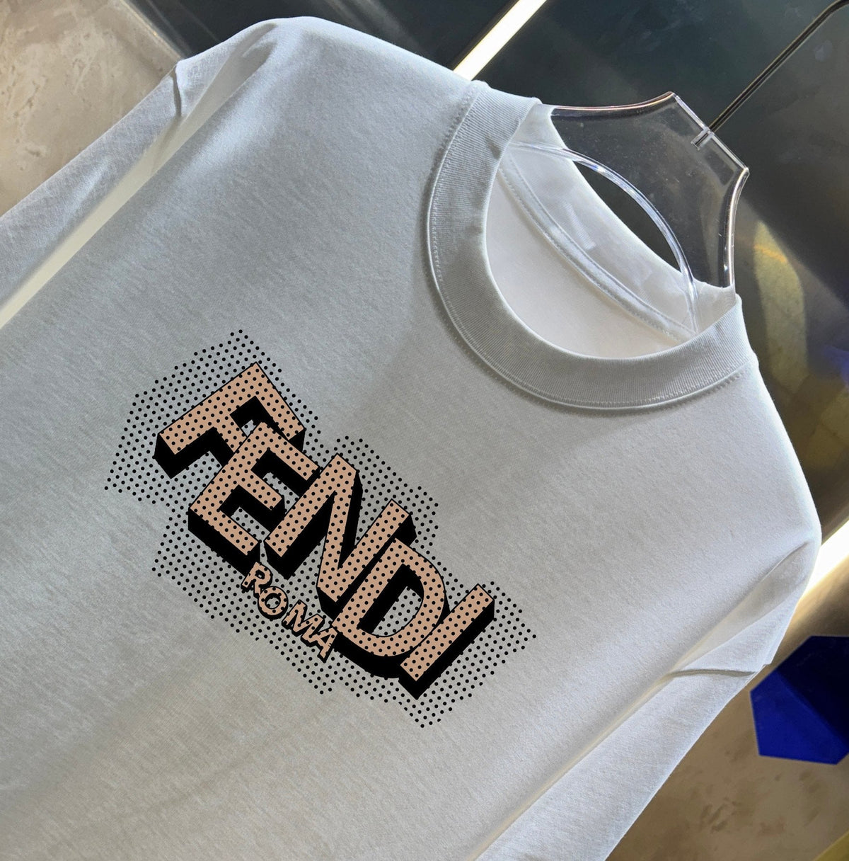 Classic printing technique for spring and summer new short sleeved t-shirts