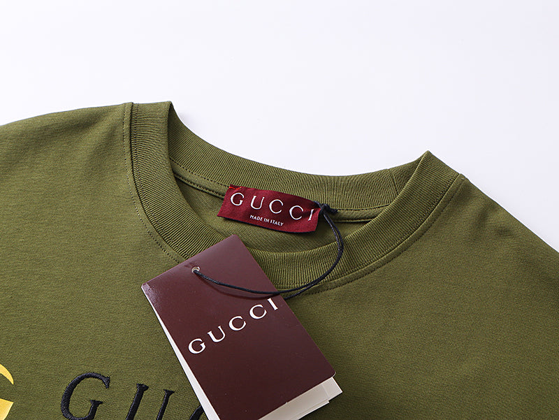 Classic embroidered logo short sleeved T-shirt
