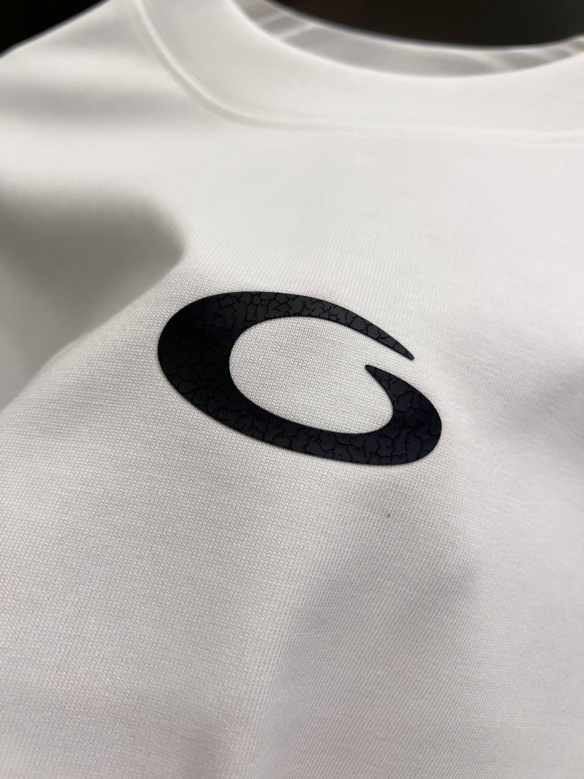 Customized double yarn plain cotton short sleeved T-shirt