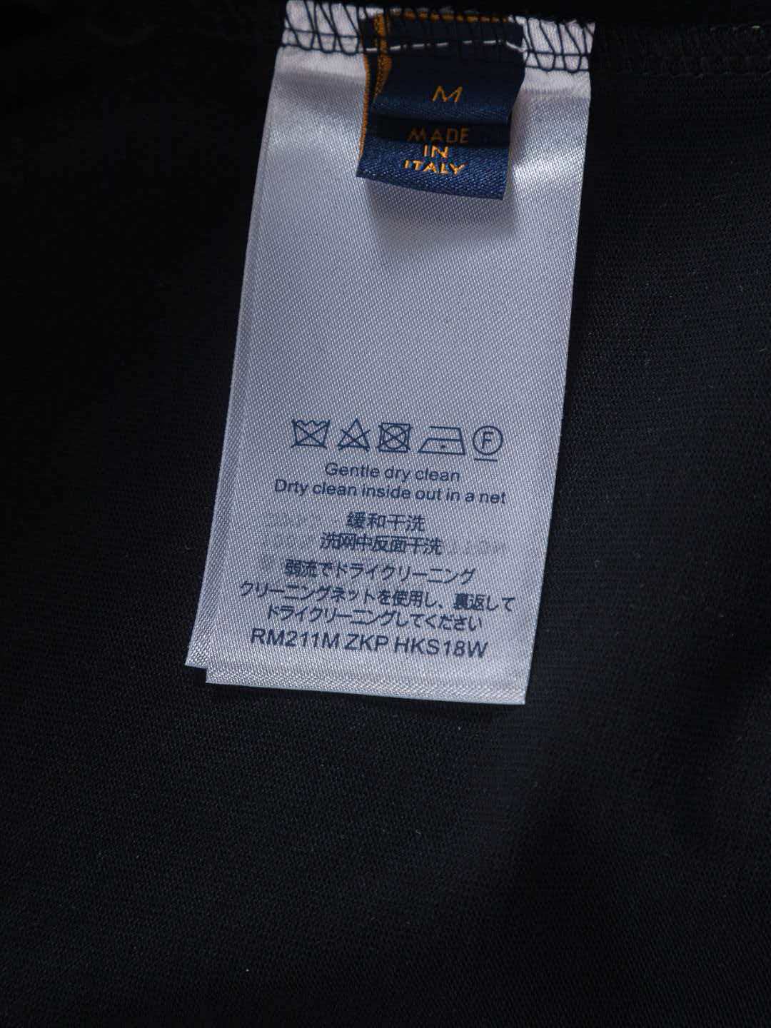 Full printed jacquard vintage letter logo printed round neck short sleeved T-shirt,