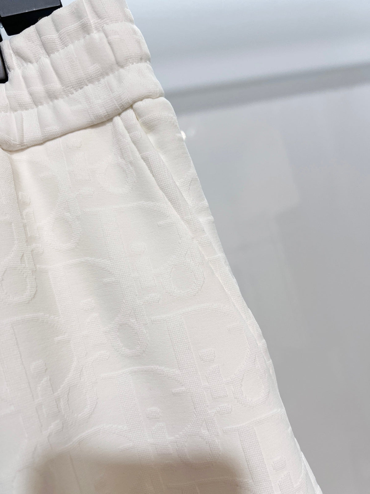 Full of floral letters, towel, jacquard casual shorts