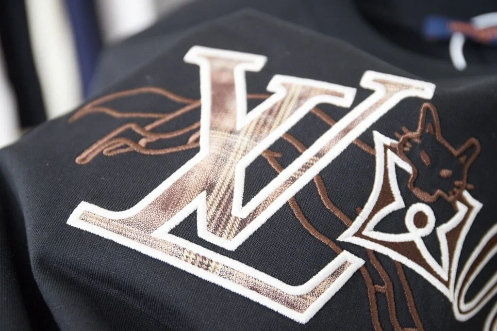 Classic Embroidered Letter T-Shirt