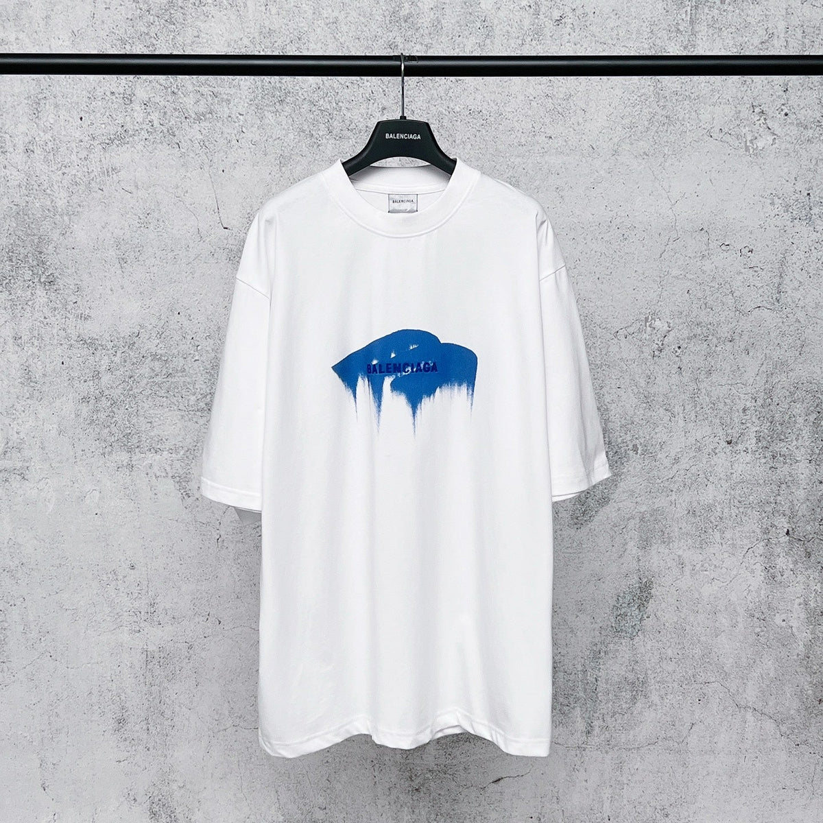 3M printed short sleeved T-shirt with letter embroidery