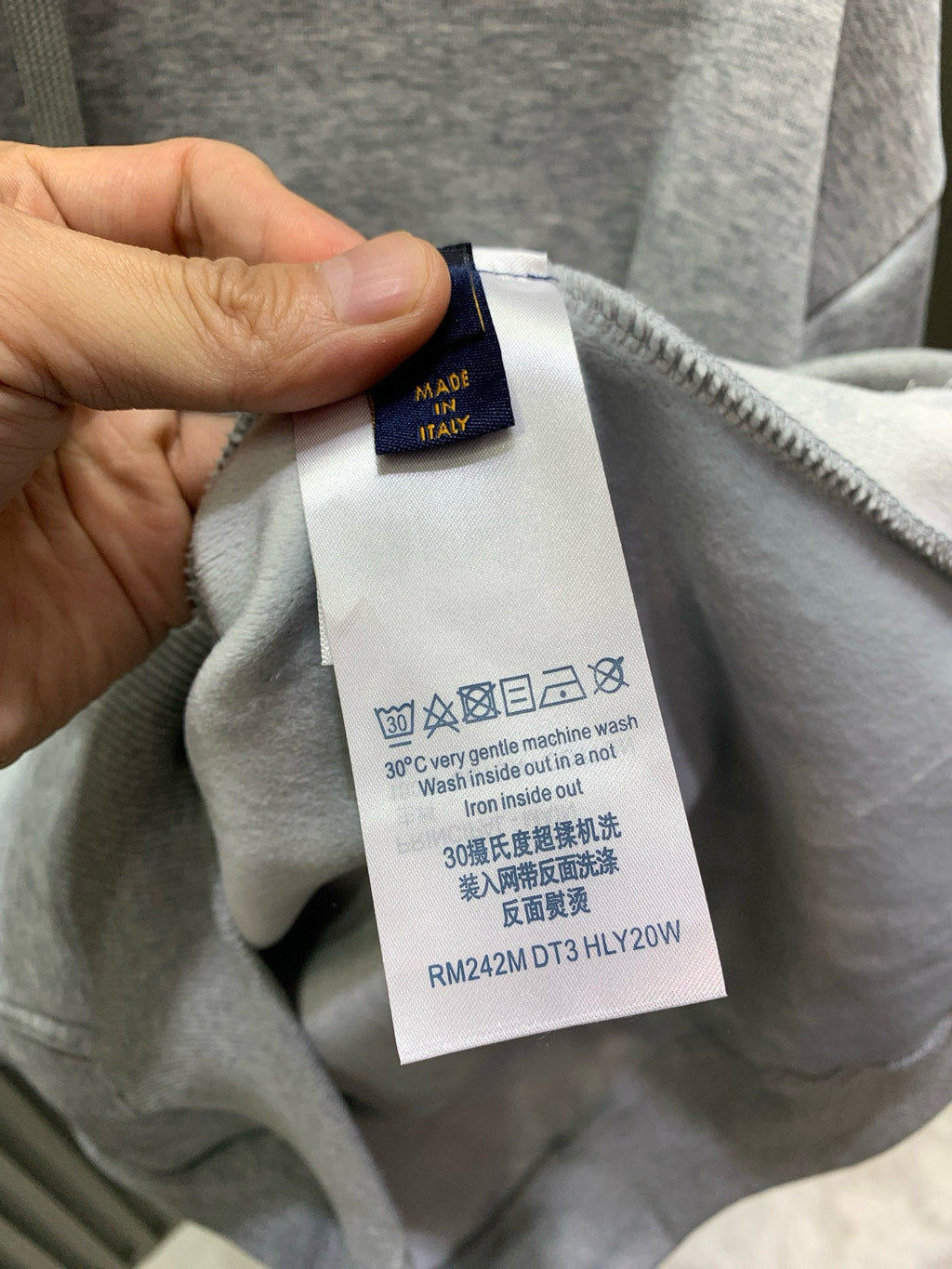 New printed hooded sweatshirt