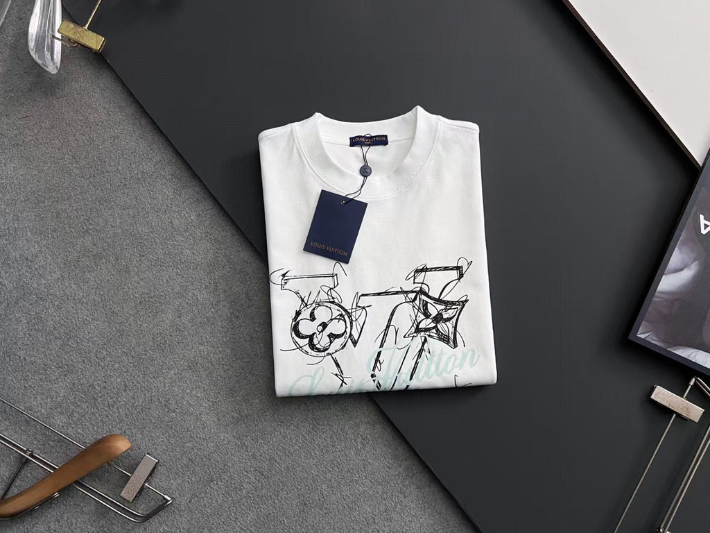 New round neck short sleeved T-shirt