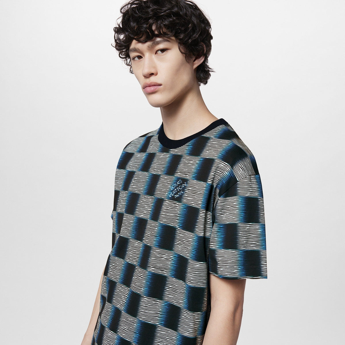 Lattice Design T Shirt