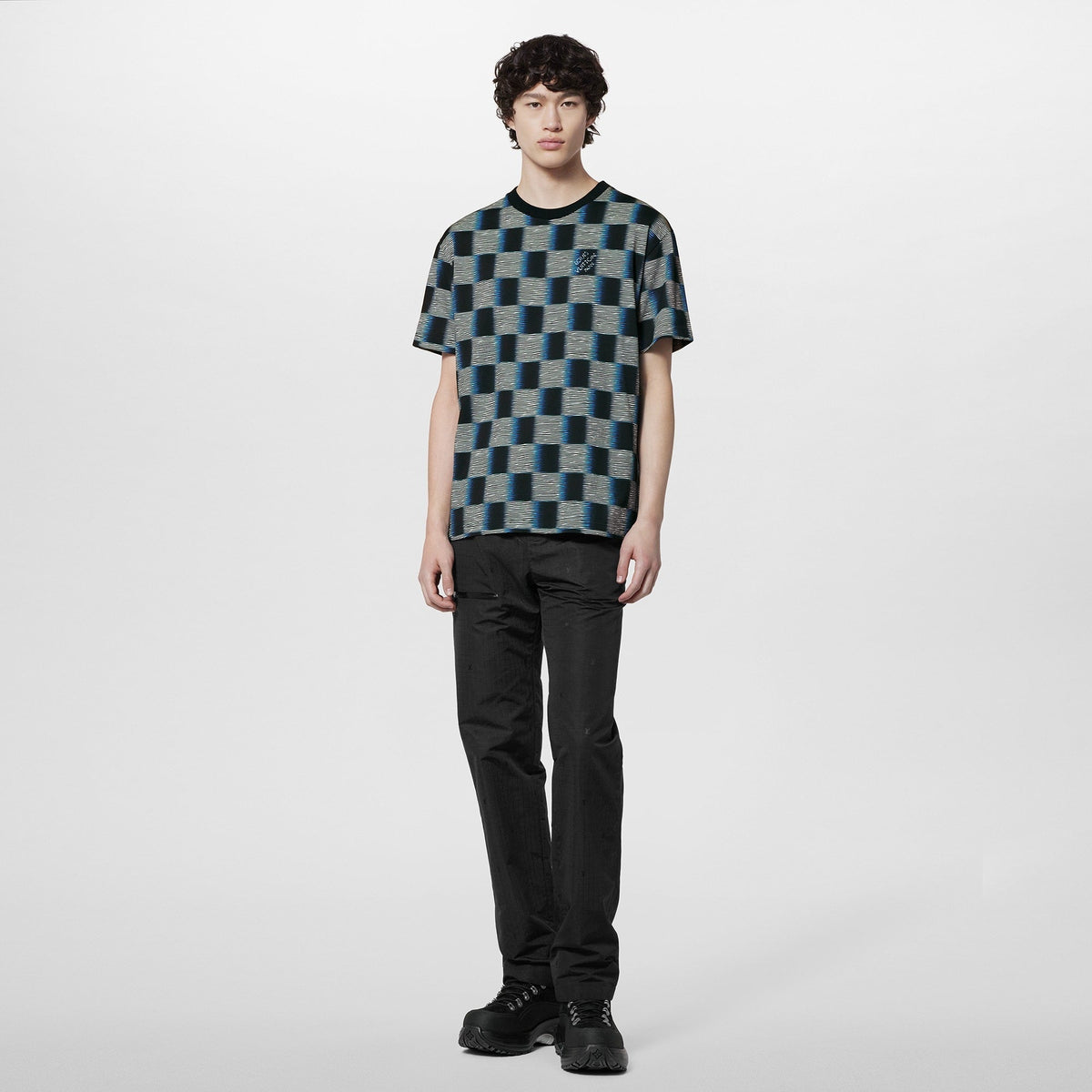 Lattice Design T Shirt
