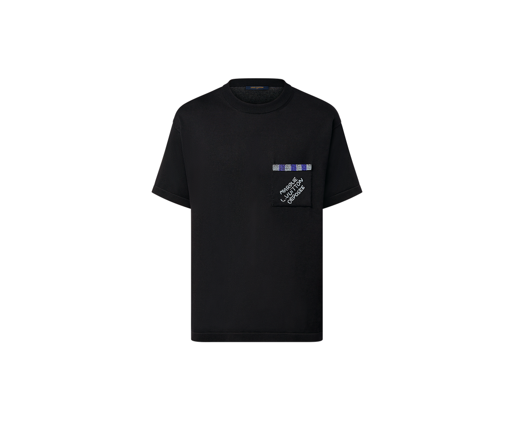 Embroidered Pockets T Shirt