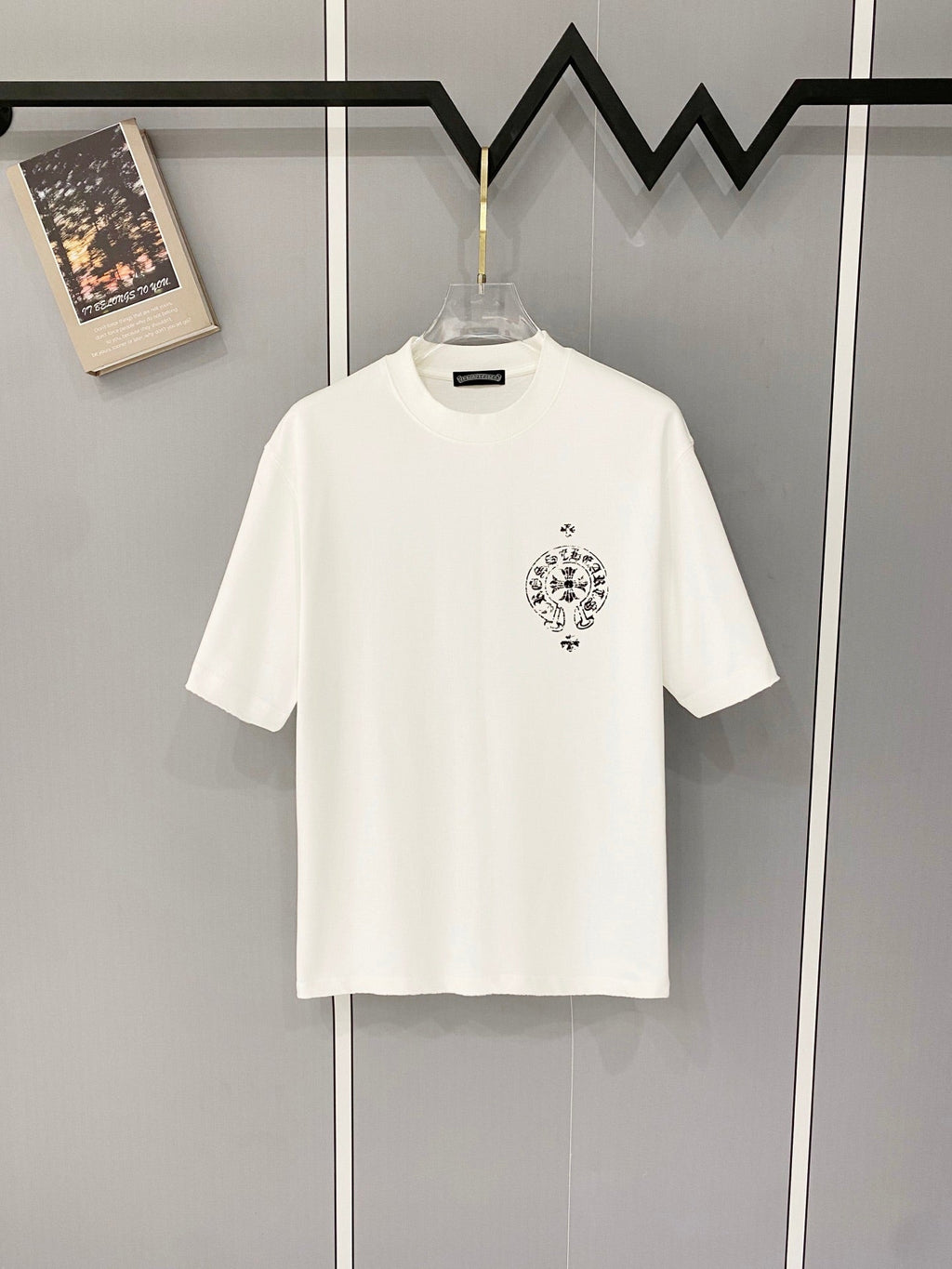 New Spring Short Sleeve Round Neck T-Shirt-4