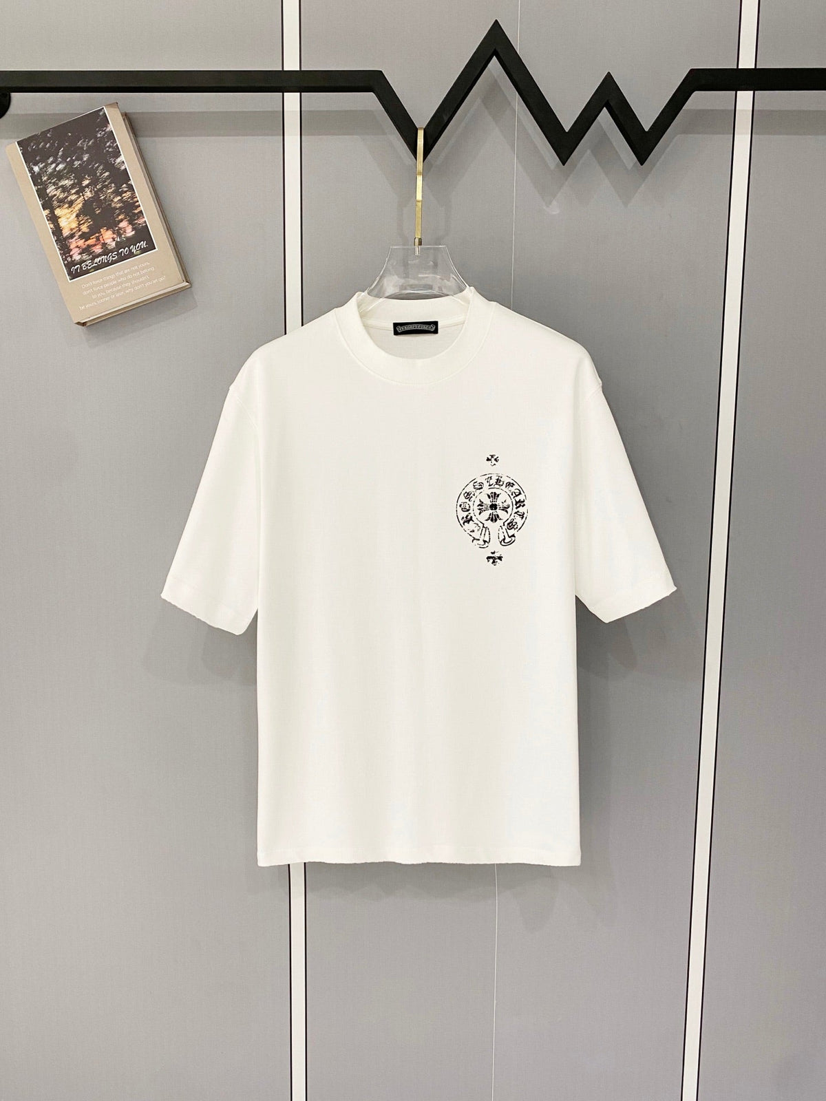New Spring Short Sleeve Round Neck T-Shirt-4