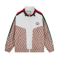 New splicing hooded jacket